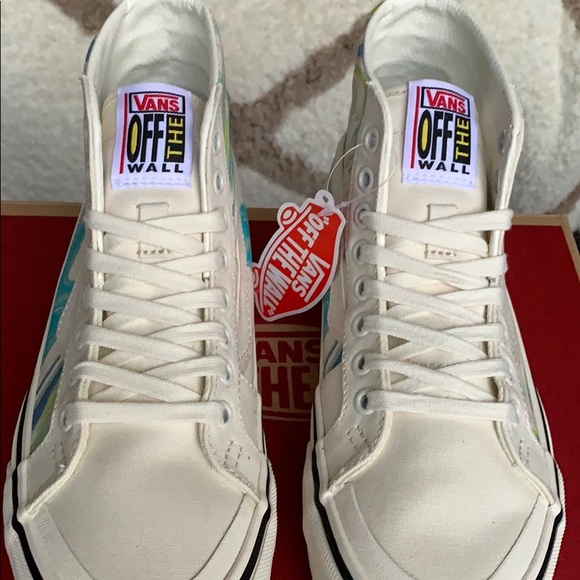 •VANS SK8-Hi 138 DECON RESIN SWIRL Marshmallow WMNS - Picture 7 of 16